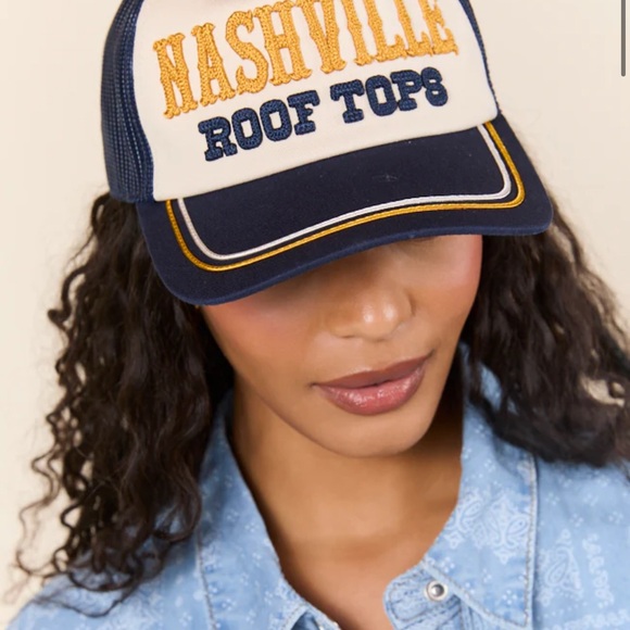 Nashville Roof Tops Trucker Hat - Picture 2 of 6